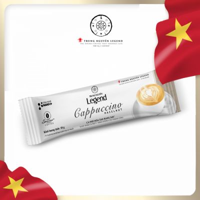 Trung Nguyen Legend Cappuccino Hazelnut 3in1 - 1 box (12 sachets x 18g) 216gr kopi sachet instant capucino premium vietnam 2